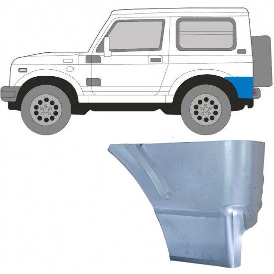 SUZUKI SAMURAI 1981-2004 SPATE ROTILE PANEL / STÂNGA