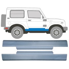 Reparație prag pentru Suzuki Samurai 1981- / Stânga+Dreapta / Set 16143