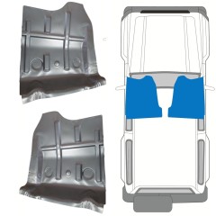 Reparație podea pentru Suzuki Samurai 1981- / Stânga+Dreapta / Set 11304