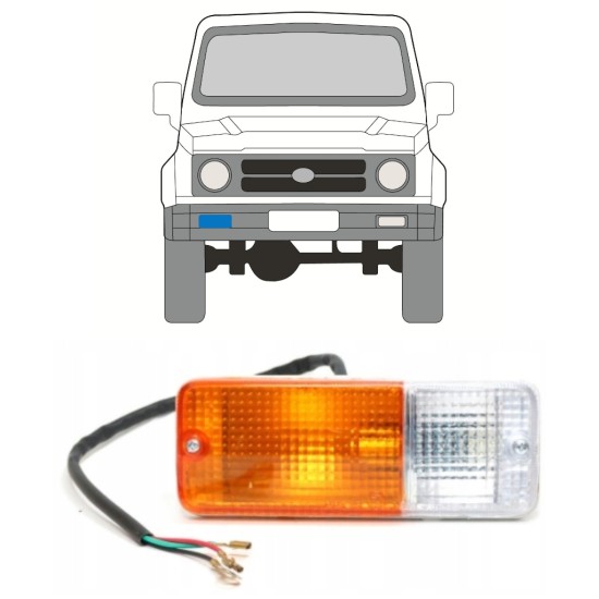 Semnalizator pentru Suzuki Samurai 1981- / Dreapta 15854
