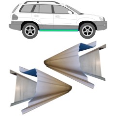 Reparație prag interior + exterior pentru Hyundai Santa Fe 2001-2006 / Stânga+Dreapta / Set 11589