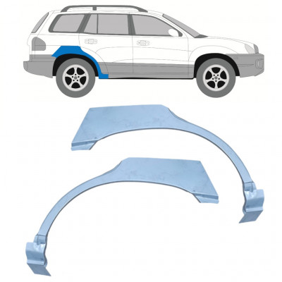 Reparație aripă spate pentru Hyundai Santa Fe 2001-2006 / Stânga+Dreapta / Set 10477