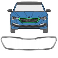 Ramă grilă față pentru Skoda Scala 2019- 16227