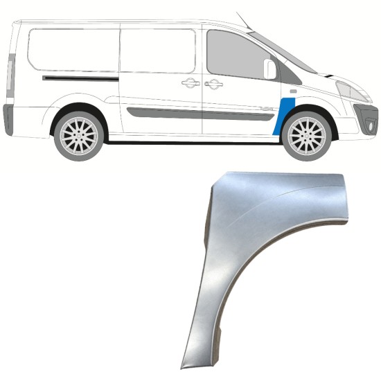 Panou de reparație aripă față pentru Peugeot Expert 2007-2016 / Dreapta 15235