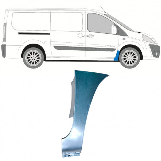 Panou de reparație aripă față pentru Fiat Scudo 2007-2016 / Dreapta 12897