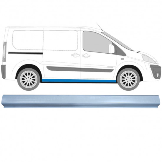 FIAT SCUDO DISPATCH EXPERT 2007- PANOU DE REPARARE PRAG / DREAPTA = STÂNGA