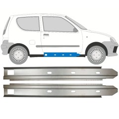 Reparație prag interior pentru Fiat Seicento 1998-2010 / Stânga+Dreapta / Set 14716