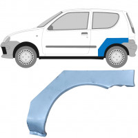 Reparație aripă spate pentru Fiat Seicento 1998-2010 / Stânga 6513