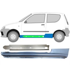 Reparație prag + reparație interior prag pentru Fiat Seicento 1998-2010 / Stânga / Set 14721