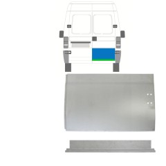 Reparație interior + exterior ușă spate pentru Peugeot Boxer 1994-2006 / Dreapta / Set 14048