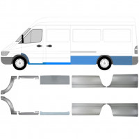 Set panouri de reparare pentru Mercedes Sprinter 1995-2006 / LWB / Stânga+Dreapta /  5297