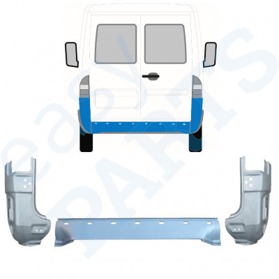 Segment reparație aripă spate pentru Mercedes Sprinter 1995-2005 / Set 9716