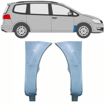 Panou de reparație aripă față pentru Volkswagen Sharan 2010- / Set 10502