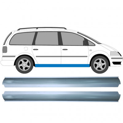 Reparație prag pentru VW Sharan Ford Galaxy 1995-2010 / Stânga = Dreapta (simetric) / Set 9588