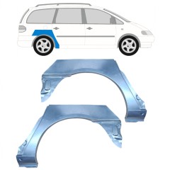Reparație aripă spate pentru Seat Alhambra 1995-2010 / Stânga+Dreapta / Set 14009