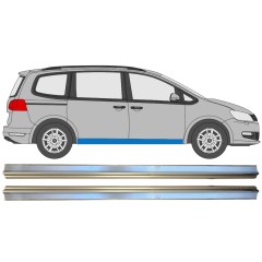 Reparație prag partea inferioară pentru Volkswagen Sharan 2010-2022 / Stânga+Dreapta / Set 14606