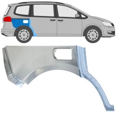 Reparație aripă spate pentru Volkswagen Sharan 2010-2022 / Dreapta / Set 14603