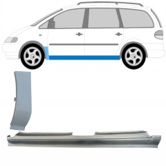 Prag complet + reparație aripă față pentru Seat Alhambra 1995-2010 / Stânga / Set 13250