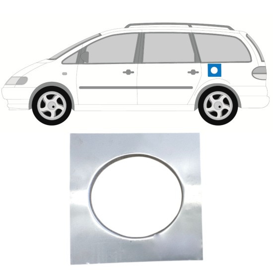 Panou de reparație pentru deschiderea rezervorului pentru Volkswagen Sharan 1995-2010 14953