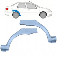 Reparație aripă spate pentru Fiat Siena 1997-2001 / Stânga+Dreapta / Set 9939