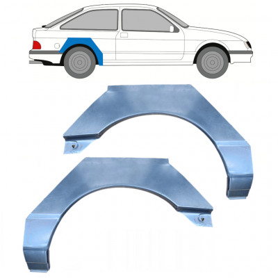 Reparație aripă spate pentru Ford Sierra 1982-1993 / Stânga+Dreapta / Set 9721