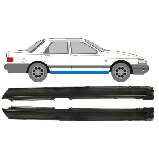 Prag complet pentru Ford Sierra 1982-1993 / Stânga+Dreapta / Set 9774