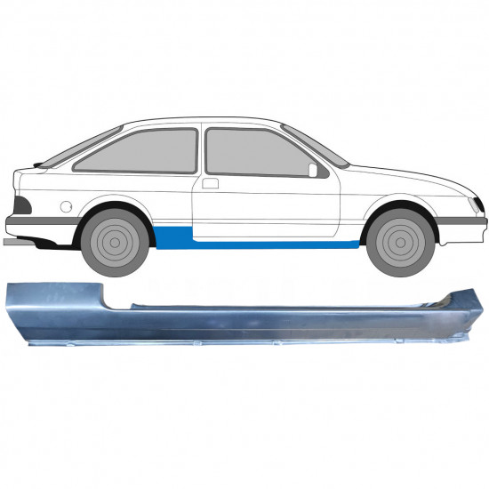 Prag complet pentru Ford Sierra 1982-1993 / Dreapta 6616