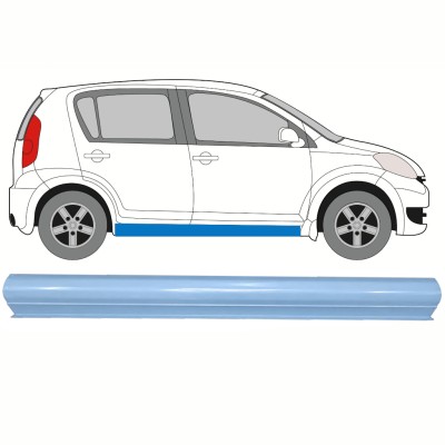 Reparație prag partea inferioară pentru Daihatsu Sirion 2005-2010 / Stânga = Dreapta (simetric) 17266