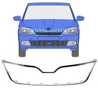 Ramă grilă față pentru Skoda Fabia 2014-2018 16190