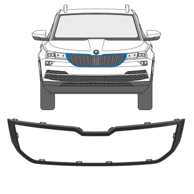 Ramă grilă față pentru Skoda Karoq 2017-2022 17233