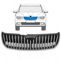 Grilă cromată pentru Skoda Superb 2008-2013 7551