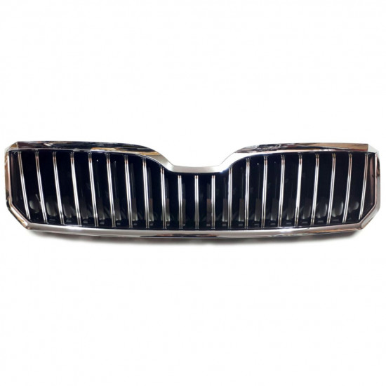 Grilă cromată pentru Skoda Superb 2013-2015 7553