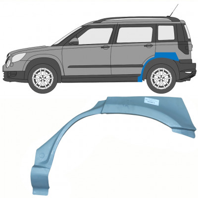 SKODA YETI 2009- KIT DE REPARARE ARC ROATA / STÂNGA