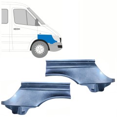 Panou de reparație aripă față pentru Mercedes Sprinter 1995-2006 / Stânga+Dreapta / Set 10154