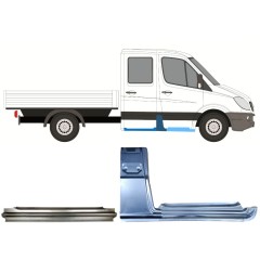 Set panouri de reparare pentru Mercedes Sprinter 2006-2018 / Dreapta / 14780