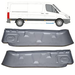 Podea treapta cabina stanga cu prag interior pentru Mercedes Sprinter 2006-2018 / Stânga+Dreapta / Set 15074