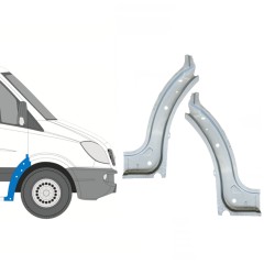 Reparație interior aripă față pentru Mercedes Sprinter 2006-2018 / Stânga+Dreapta / Set 14724