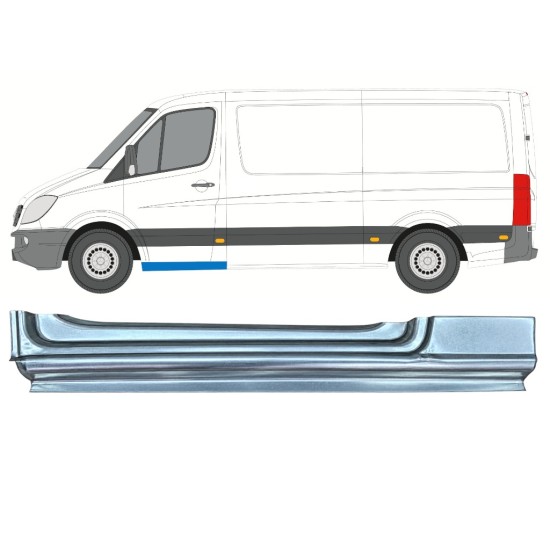 Reparație prag ușă față pentru Mercedes Sprinter 2006-2018 / Stânga 17270