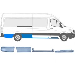 Set panouri de reparare pentru Mercedes Sprinter 2006-2018 / Dreapta / 12426
