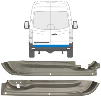 Reparație ușă spate pentru Mercedes Sprinter 2006-2018 / Stânga+Dreapta / Set 9555