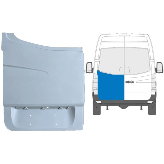 Reparație ușă spate înaltă pentru Mercedes Sprinter 2006-2018 / Stânga 6054