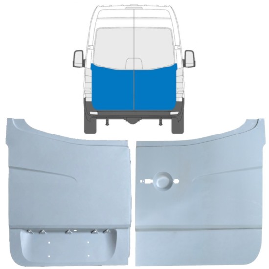Reparație ușă spate pentru Mercedes Sprinter 2006-2018 / Stânga+Dreapta / Set 10519