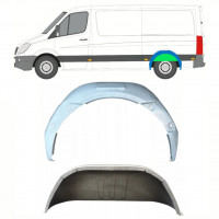 Reparație aripă interioară spate pentru Mercedes Sprinter 2006- / Stânga / Set 11968