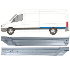 Reparație aripă spate pentru Mercedes Sprinter 2006-2018 / Stânga / Set 12058
