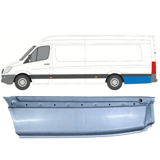Reparație aripă spate pentru Mercedes Sprinter 2006-2018 / Stânga 5583