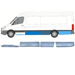 Set panouri de reparare pentru Volkswagen Crafter 2005-2017 / Stânga / 14507