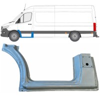 Reparație prag + aripă față pentru Mercedes Sprinter 2018- / Stânga 17091