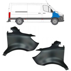 Aripă față pentru Mercedes Sprinter 2018- / Stânga+Dreapta / Set 14941