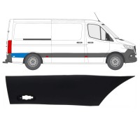 Bandou lateral stânga spate în spatele roții din spate pentru Mercedes Sprinter 2018- / Dreapta 16644