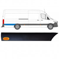 Bandou lateral aripă spate cu lampă pentru Mercedes Sprinter 2018- / Dreapta / Set 12970